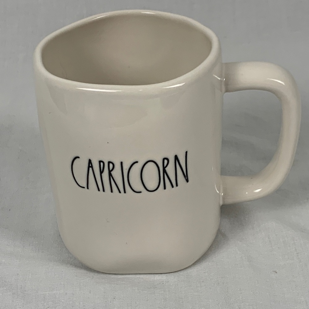 Rae Dunn Cream Capricorn Mug Office Casual